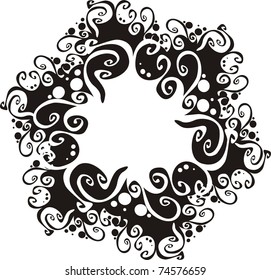  ornate abstract silhouette