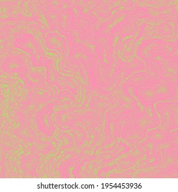 ornate abstract vector pattern of wavy lines and circles 