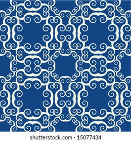 ornate arabesque pattern
