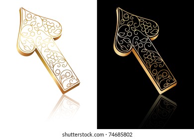 Ornate arrows