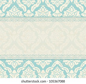 Ornate  background. Invitation to the wedding or announcements. ESP 10