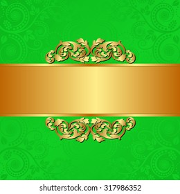 ornate background with ornaments