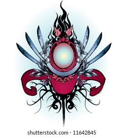 ornate banner vector