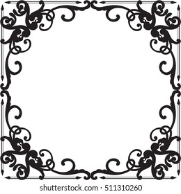 12,234 Gothic flower border Images, Stock Photos & Vectors | Shutterstock