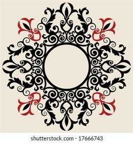 ornate baroque frame