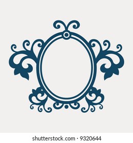 ornate baroque frame