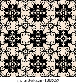 ornate baroque pattern
