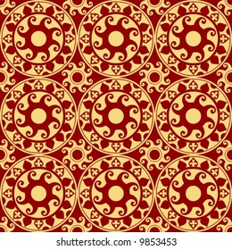 ornate baroque pattern