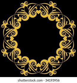 ornate baroque vignette
