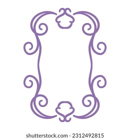 Vektorgrafik eines Ornate Border Elements
