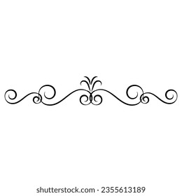 Ornate Borders icon vector. Frame framing illustration sign. vintage pattern symbol or logo.