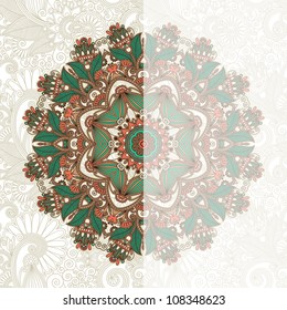 ornate card announcement