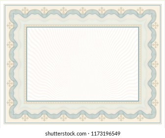 Ornate Certificate-Diploma Design