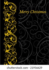 ornate christmas background