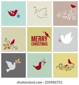 Ornate Christmas cards.
