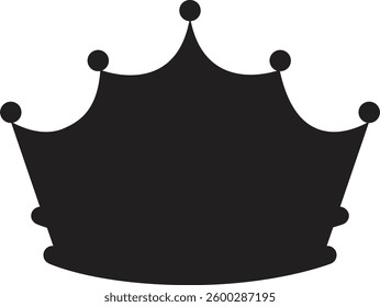 Ornate Crown Vector – Elegant and Decorative Design.