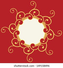 ornate decoration, vector design element