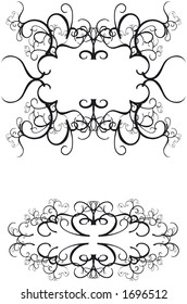 Ornate decorative borders