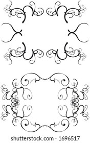 Ornate decorative borders