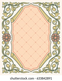 Ornate decorative frame