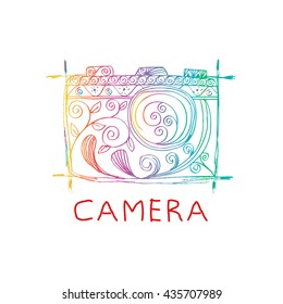 Ornate Decorative Photo Camera 