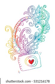Ornate Decorative Photo Camera