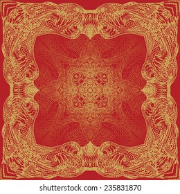 Ornate design motif