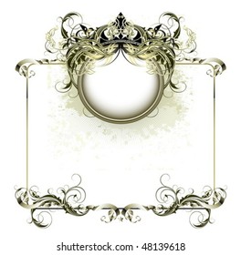 ornate detailed frame