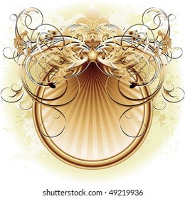 ornate detailed frame