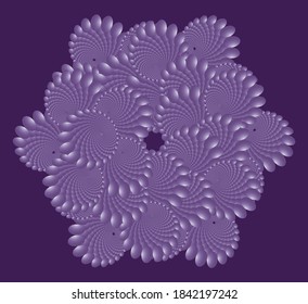 Ornate, eastern mandala. Art, round, colorful ornament 