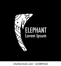 Ornate elephant design