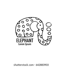 Ornate elephant design