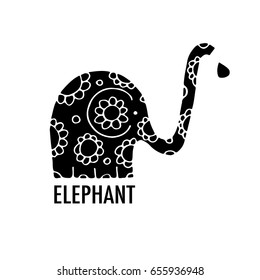 Ornate elephant design