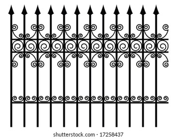 Ornate Fence Design