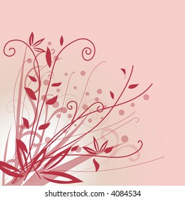 Ornate floral background