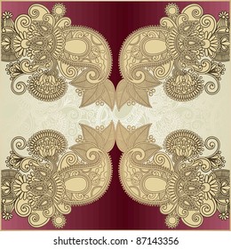 ornate floral background