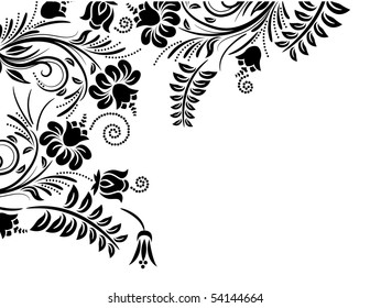 Ornate floral background. See similar in my portfolio.