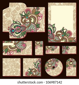 ornate floral business style templates