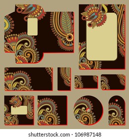 ornate floral business style templates