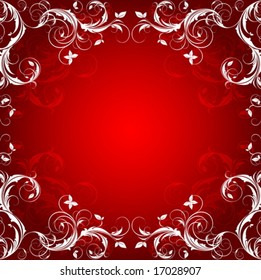 ornate floral frame