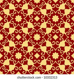 ornate floral pattern