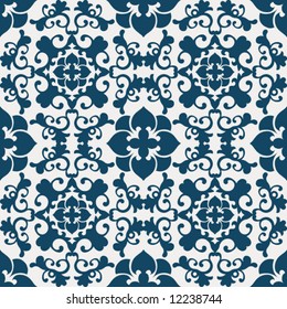 patrón floral ornamental