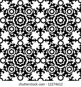 ornate floral pattern