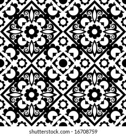 ornate floral pattern