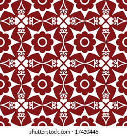 ornate floral pattern