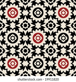 ornate floral pattern