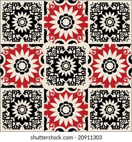 ornate floral pattern