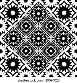 ornate floral pattern