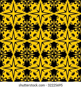 ornate floral pattern
