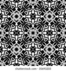 ornate floral pattern